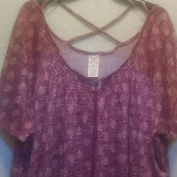 Faded Glory Womens Blouse (NWOT) l Ladies Shirt - Picture 2 of 5